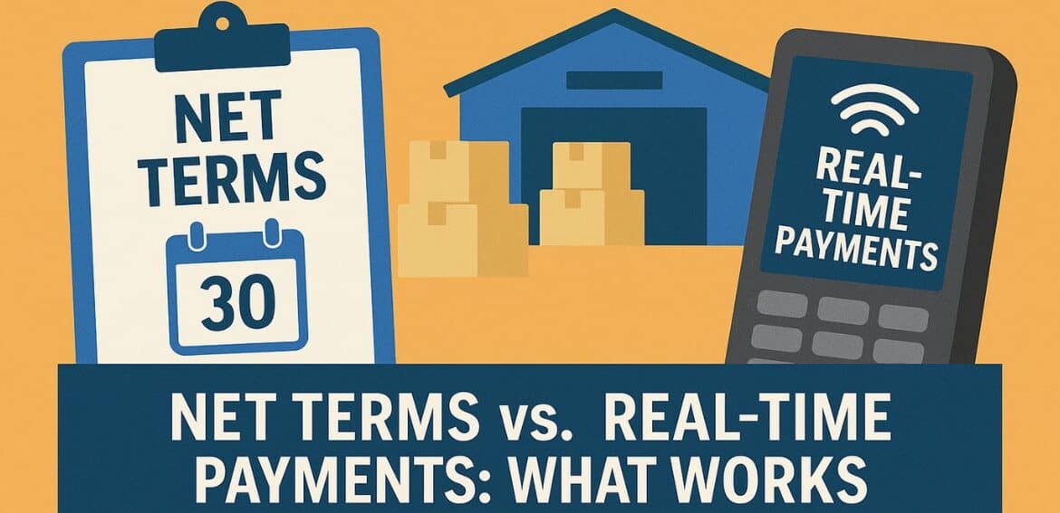 Net terms vs real-time payments