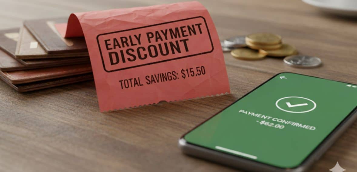 Calculating early payment